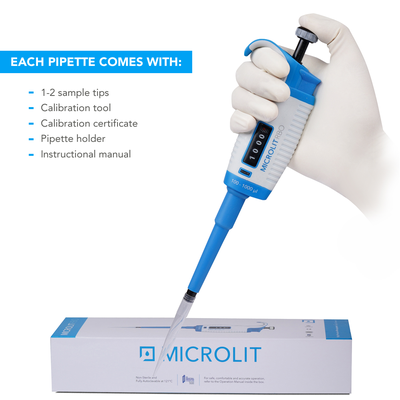 Benchmark Scientific P7700-S1 Variable Volume Pipette Micro Set