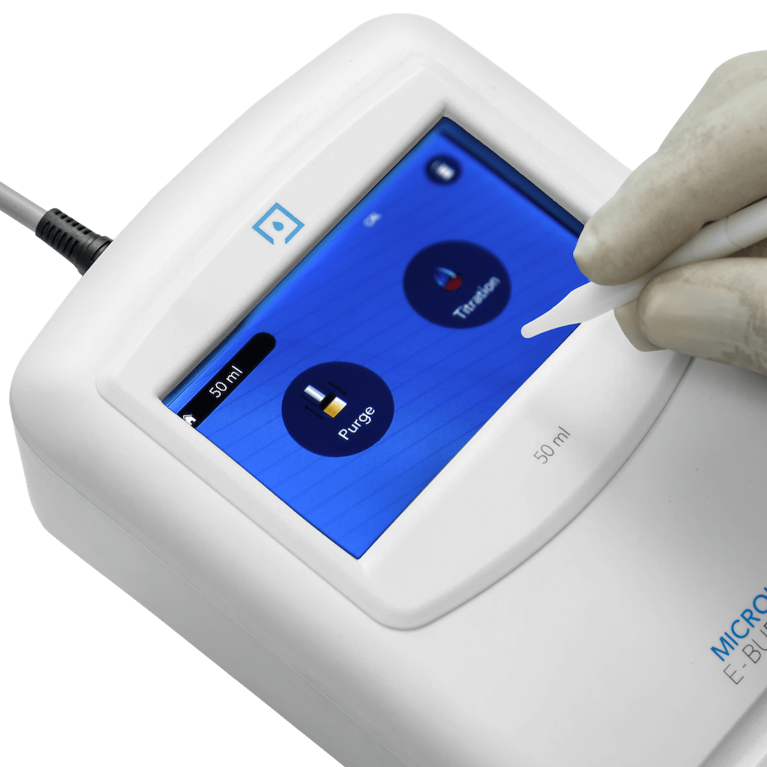 Perform Quick Titrations with TFT Touchscreen