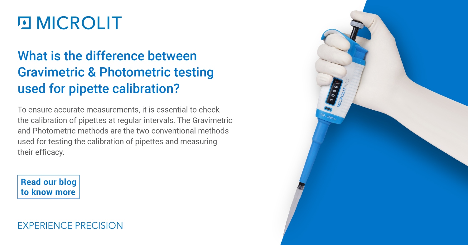 Gravimetric and Photometric methods to ensure accurate Measurements