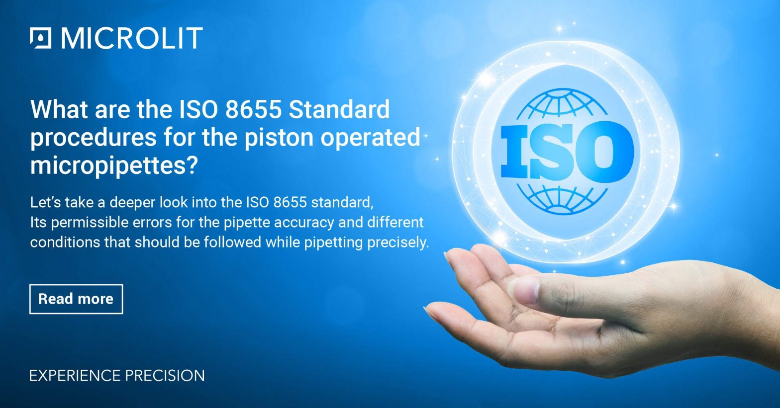 What is ISO 8655 Standard