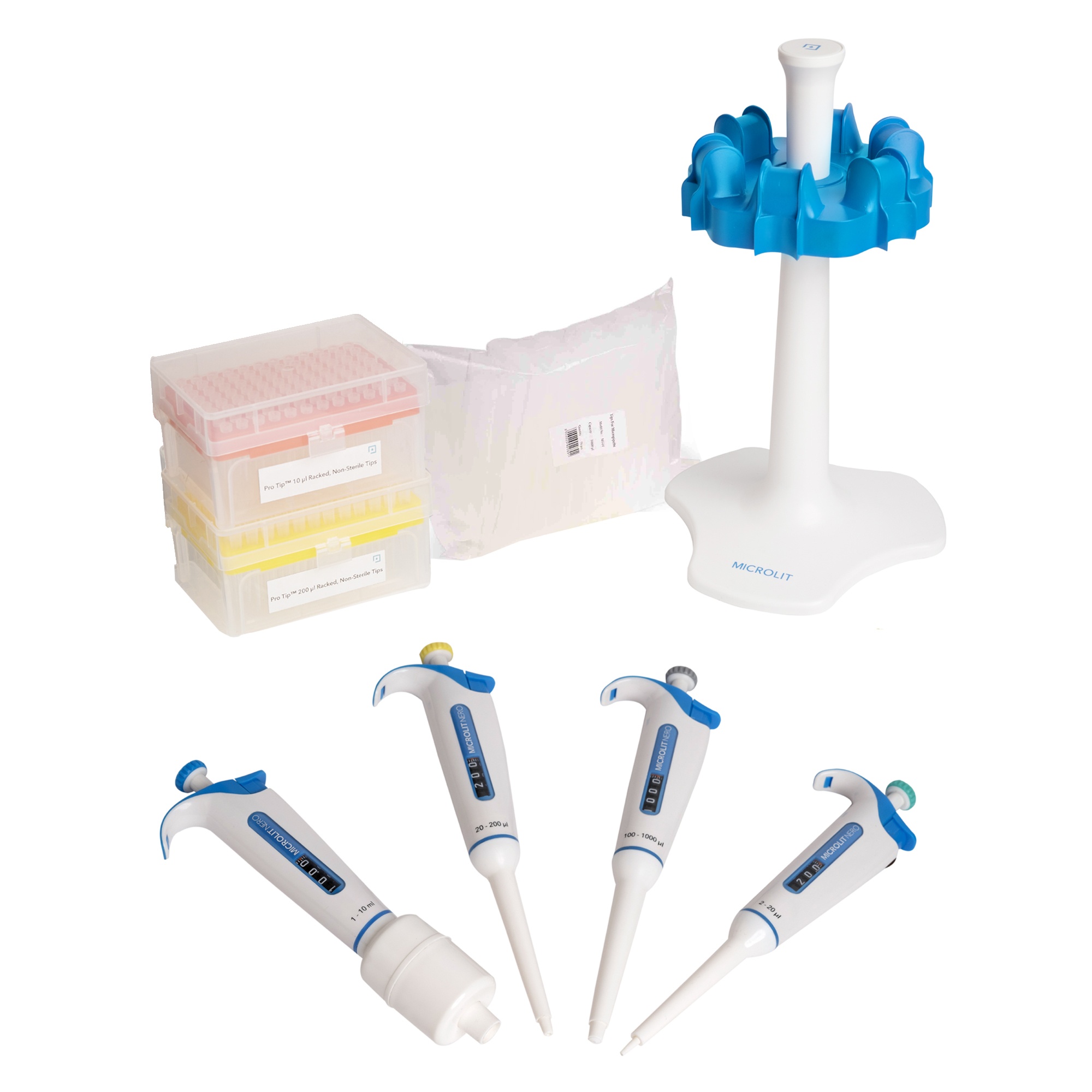 NERO 4-Micropipette Starter Kit
