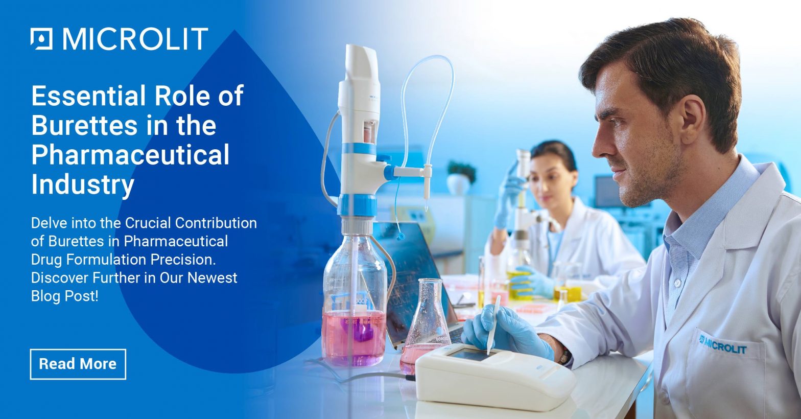 Essential role of burette in the pharmaceutical industry